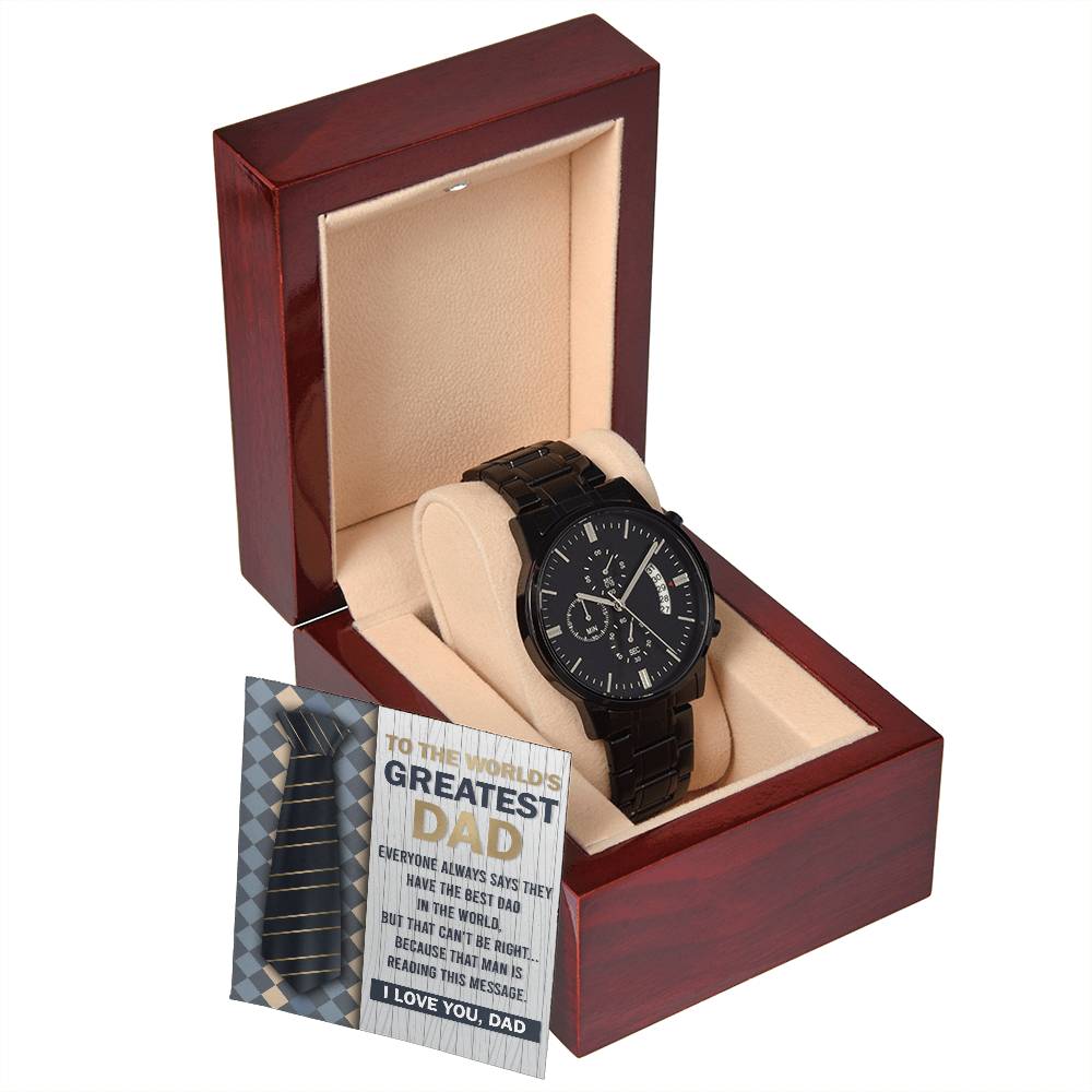 Metal Watch Gift For Dad - That Man