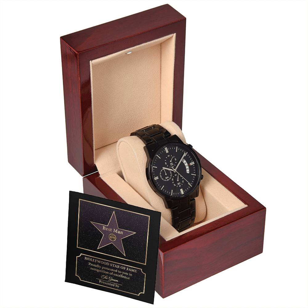 Wedding Gift For Best Man - Star of Fame
