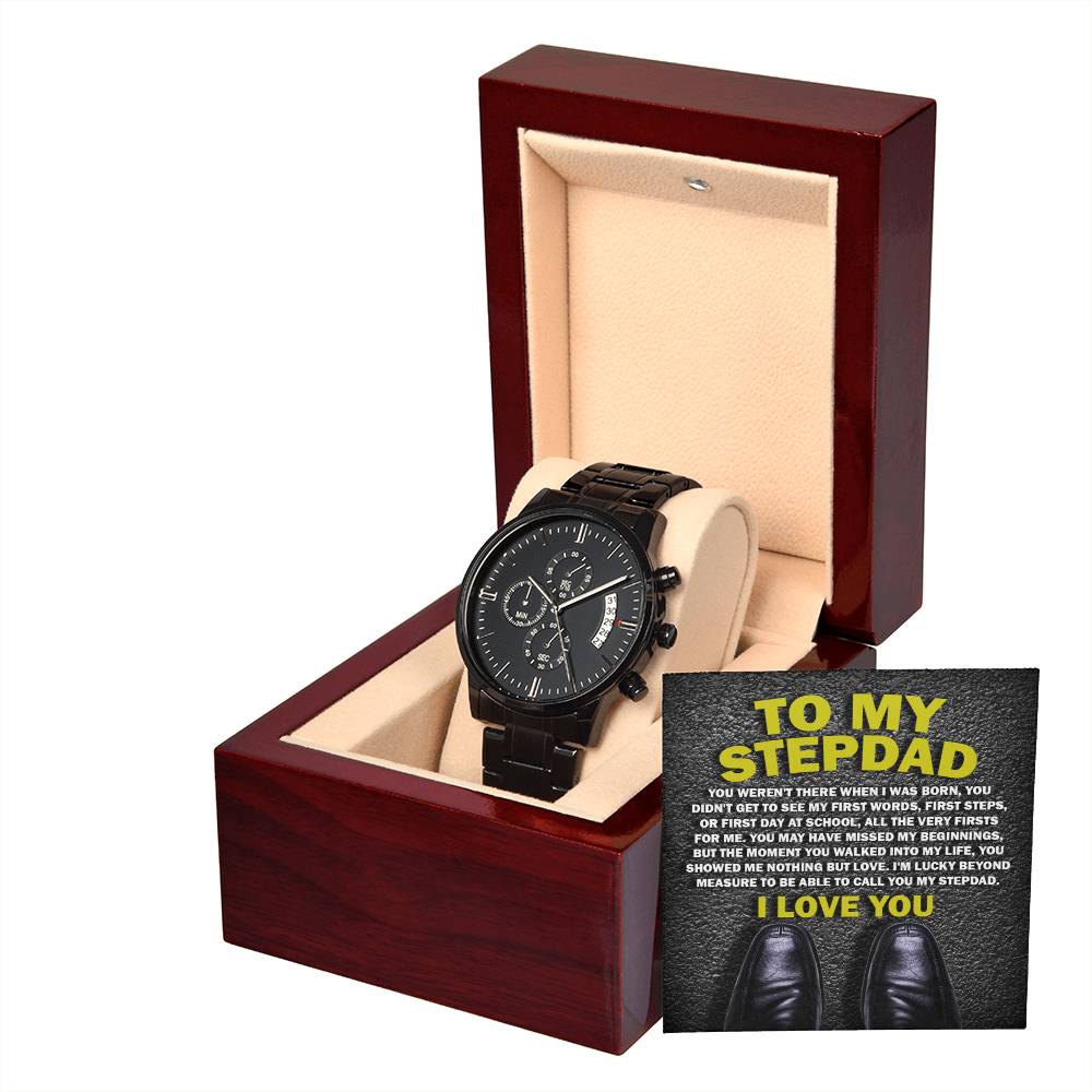 Metal Watch Gift For Stepdad - Nothing But Love