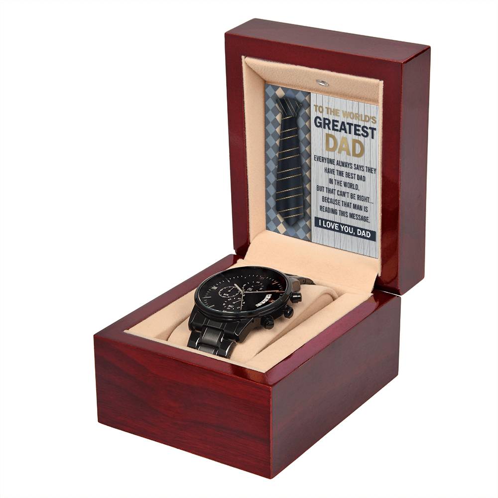 Metal Watch Gift For Dad - That Man