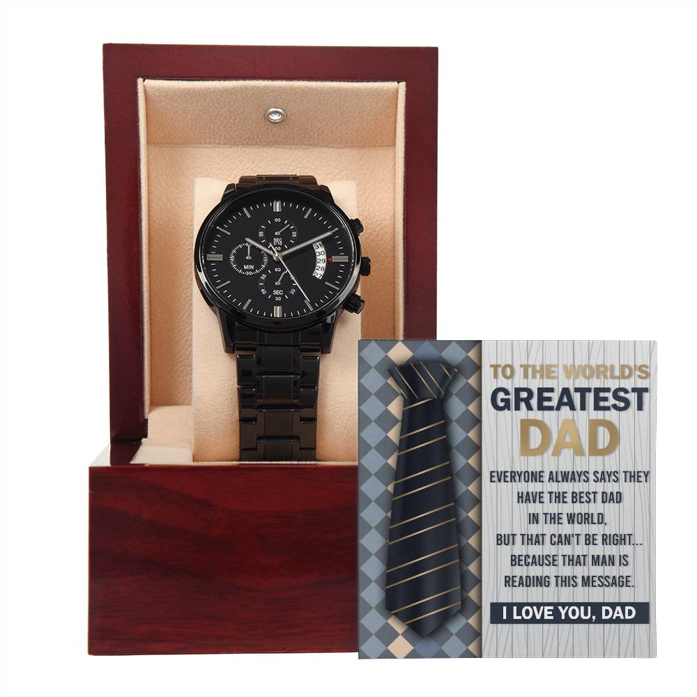 Metal Watch Gift For Dad - That Man