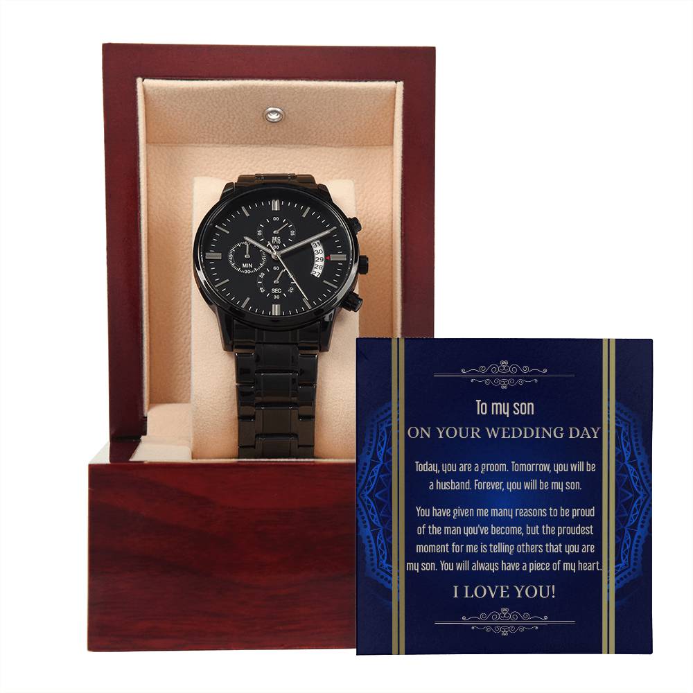 Wedding Day Gift For Son - Forever My Son