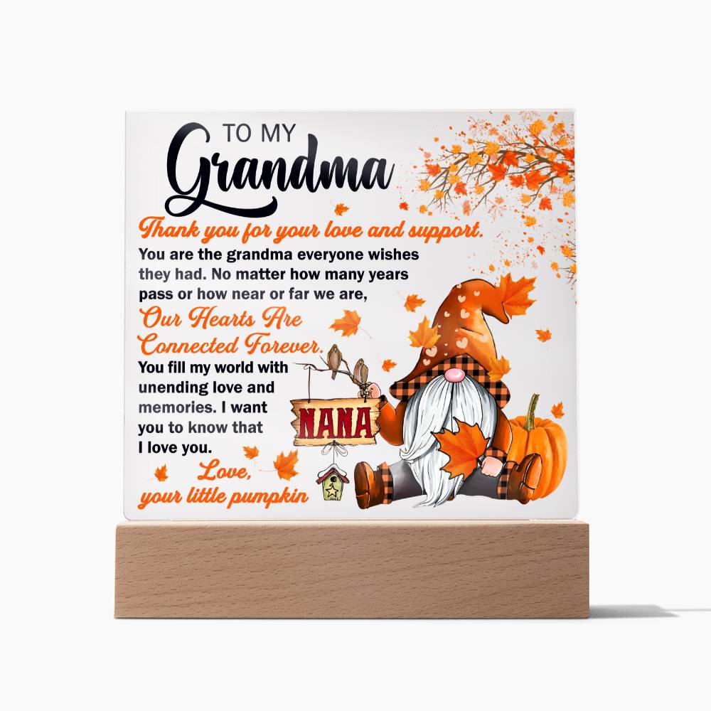 Grandma Acrylic Gift - Love And Support