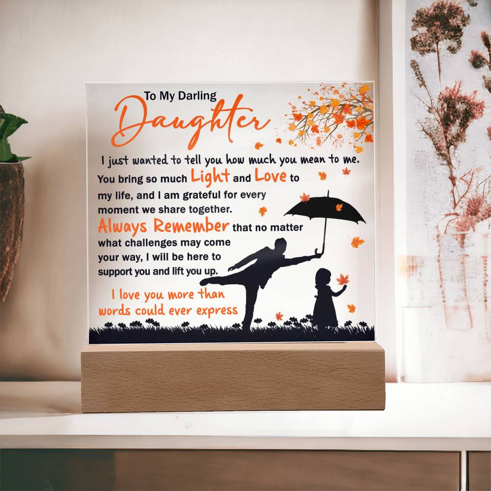 Daughter Acrylic Gift - Every Moment