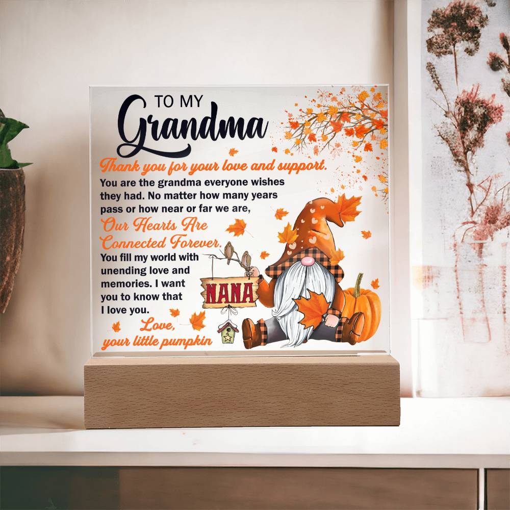 Grandma Acrylic Gift - Love And Support