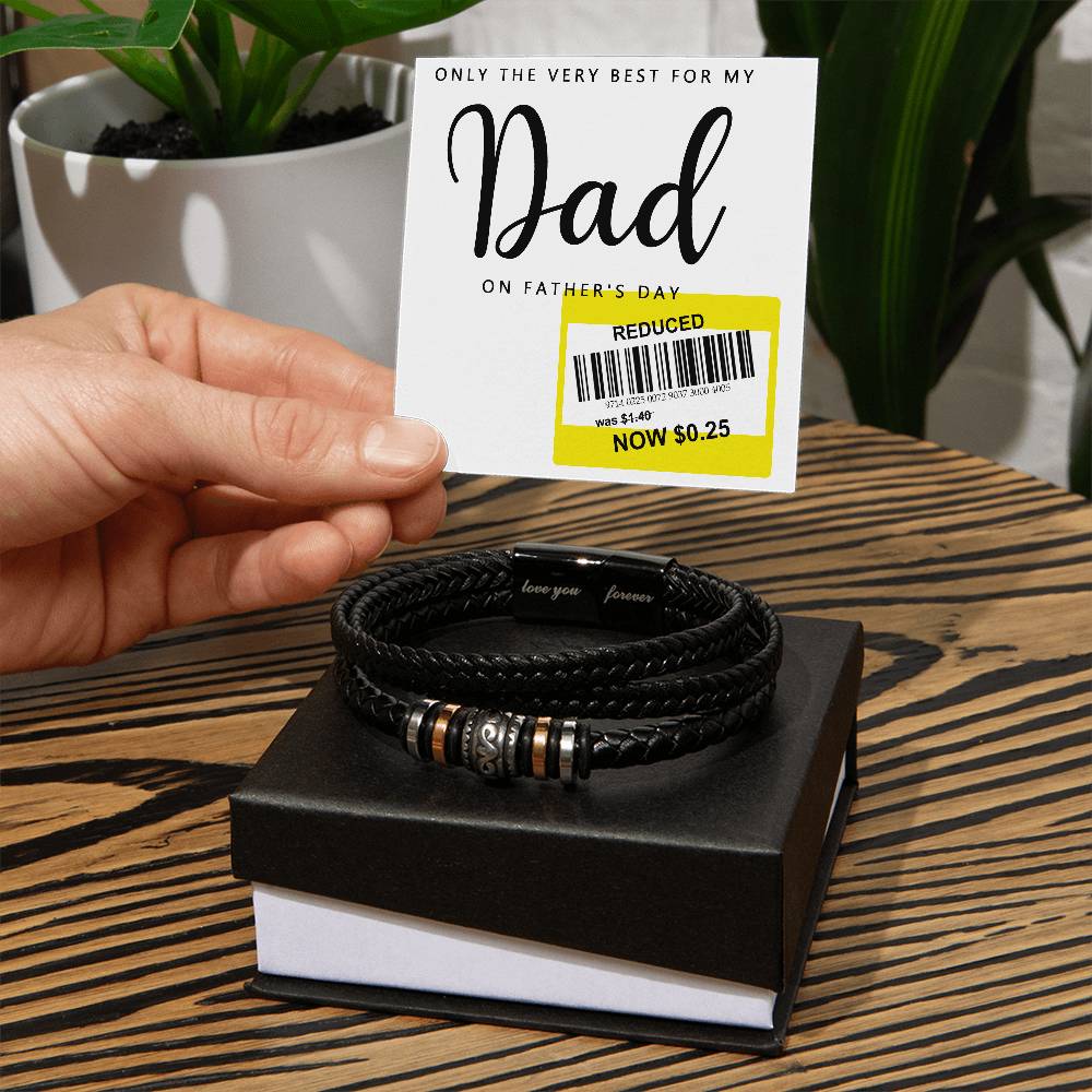 Bracelet Gift For Dad - The Very Best