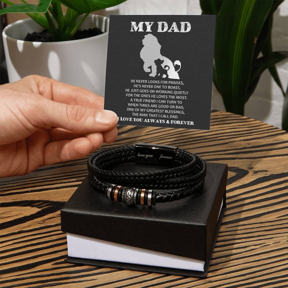 Bracelet Gift For Dad - The Man