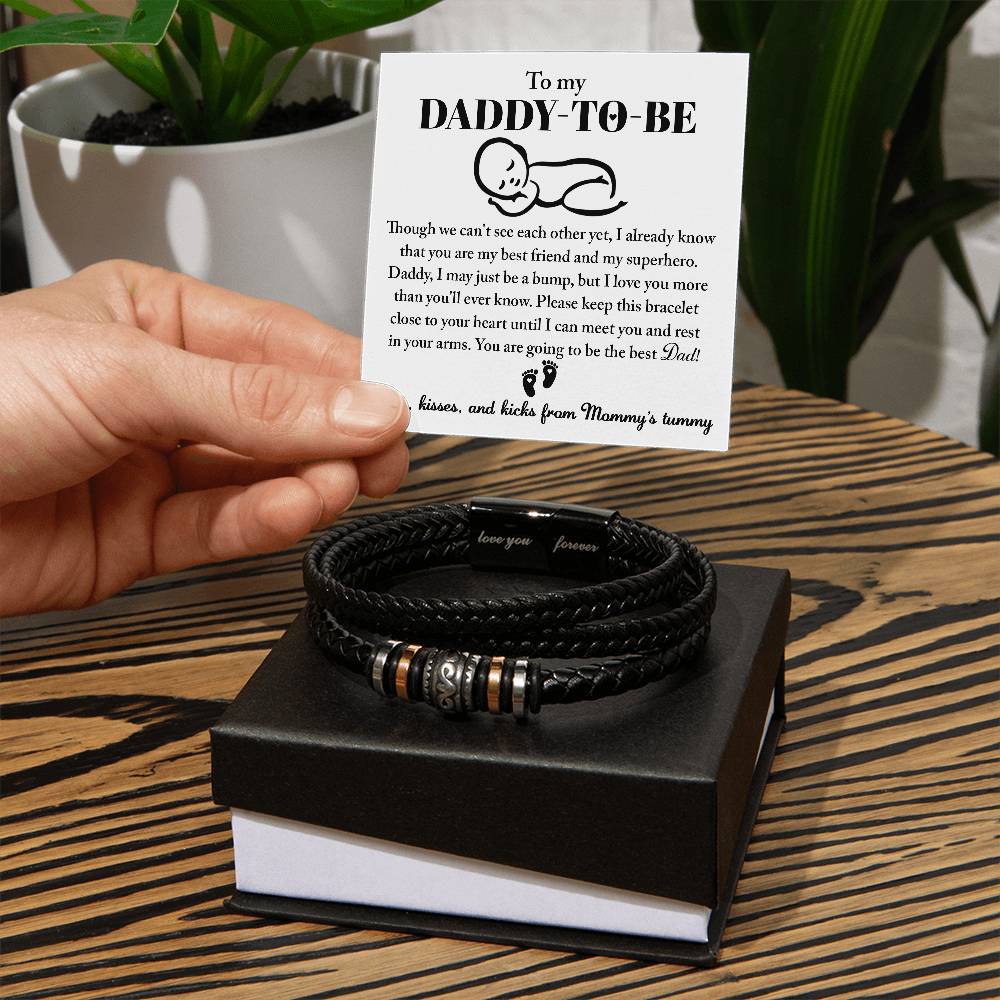 Bracelet Gift For Daddy-To-Be - In Your Arms