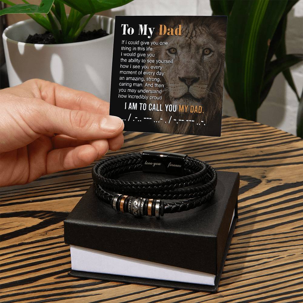Bracelet Gift For Dad - To Call You