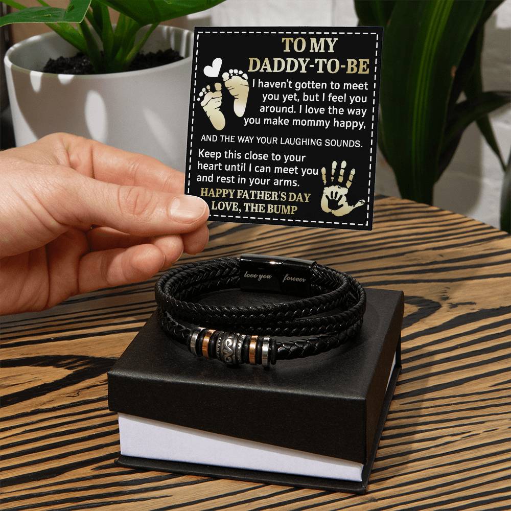 Bracelet Gift For Dad-To-Be - Feel You Around