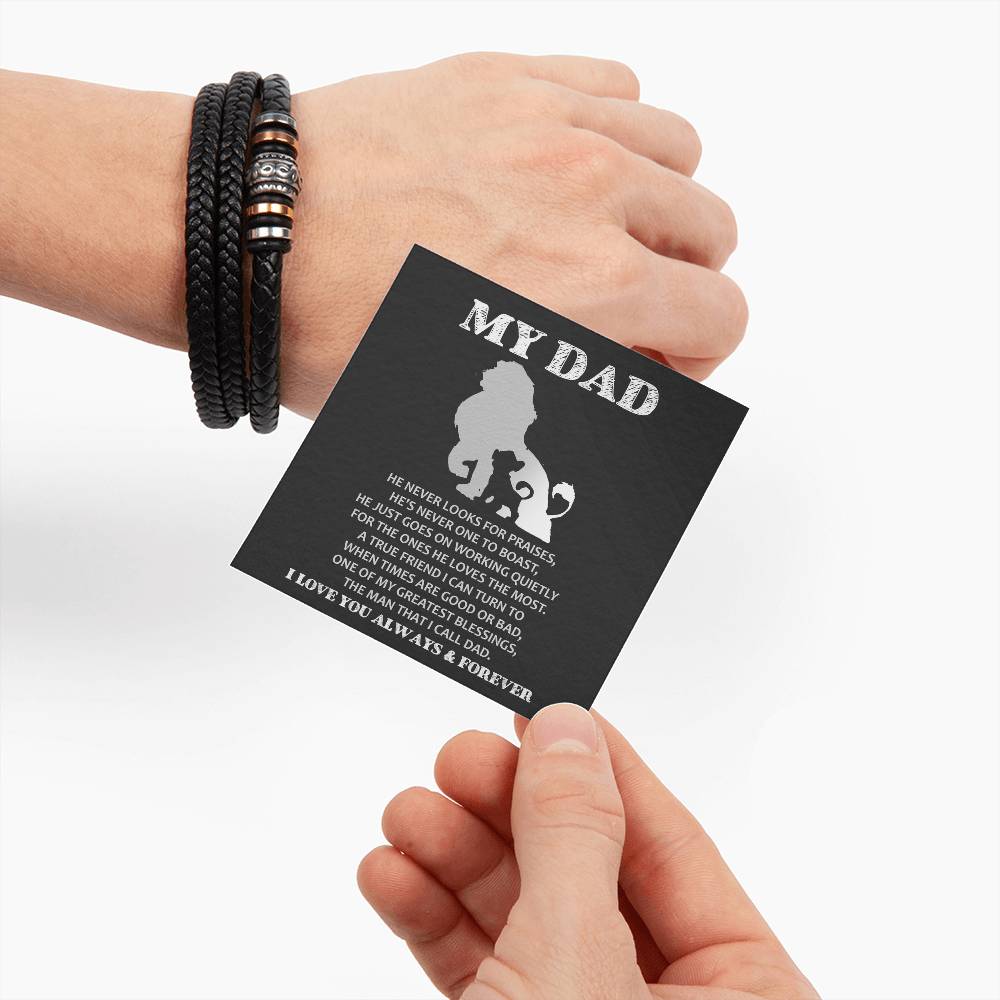 Bracelet Gift For Dad - The Man