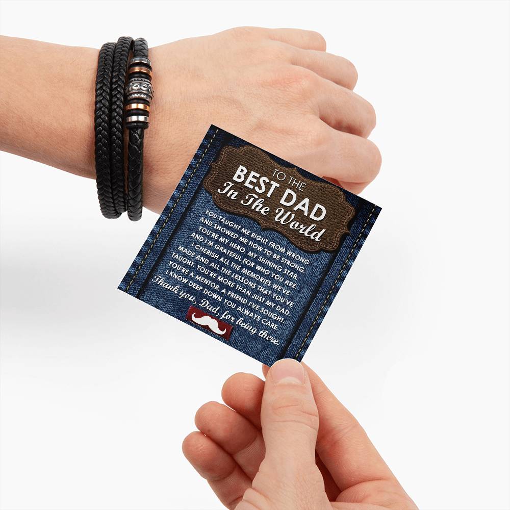 Bracelet Gift For Dad - To Be Strong