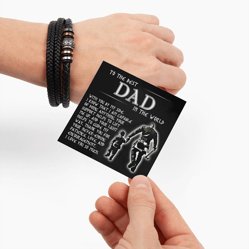 Bracelet Gift For Dad - By My Side