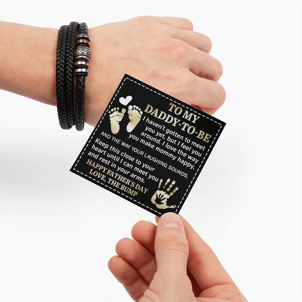 Bracelet Gift For Dad-To-Be - Feel You Around