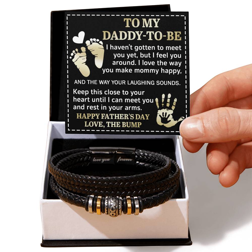 Bracelet Gift For Dad-To-Be - Feel You Around
