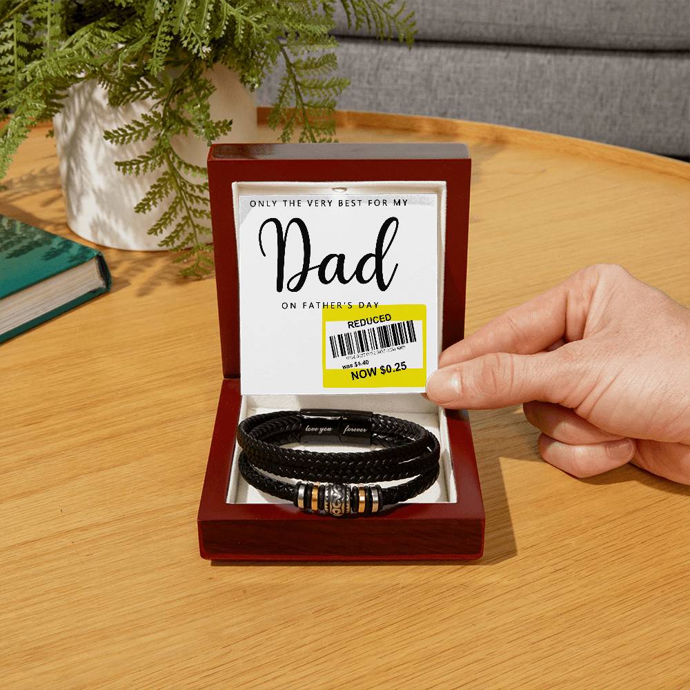 Bracelet Gift For Dad - The Very Best