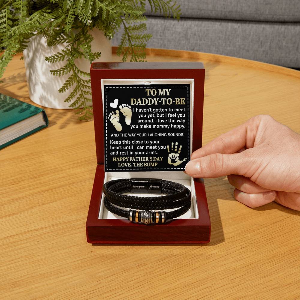 Bracelet Gift For Dad-To-Be - Feel You Around