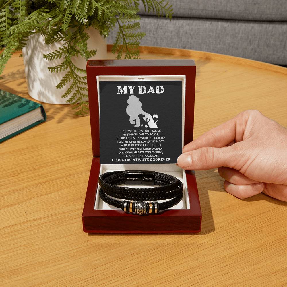 Bracelet Gift For Dad - The Man