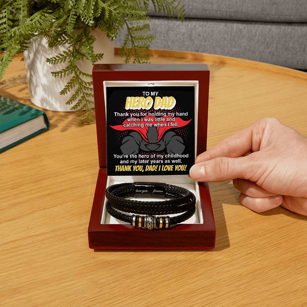 Bracelet Gift For Dad - When I Fell