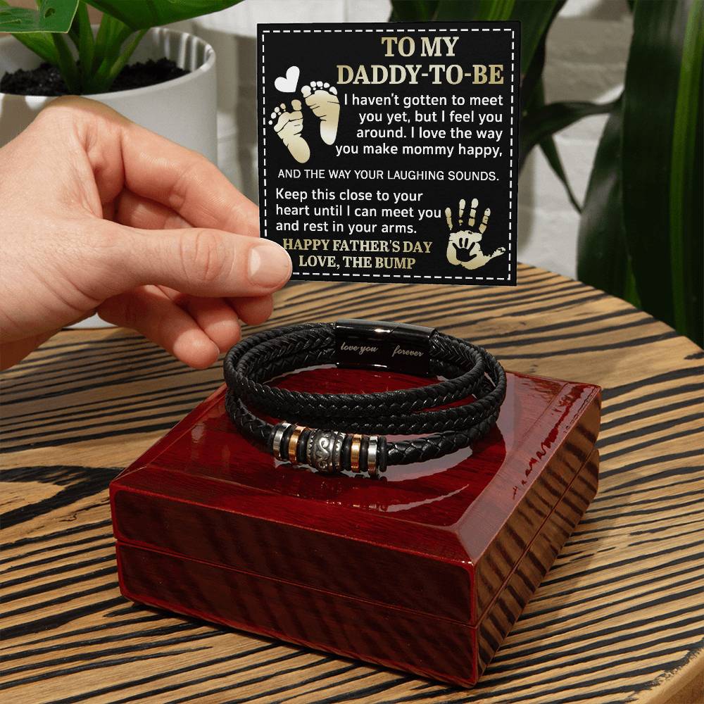 Bracelet Gift For Dad-To-Be - Feel You Around