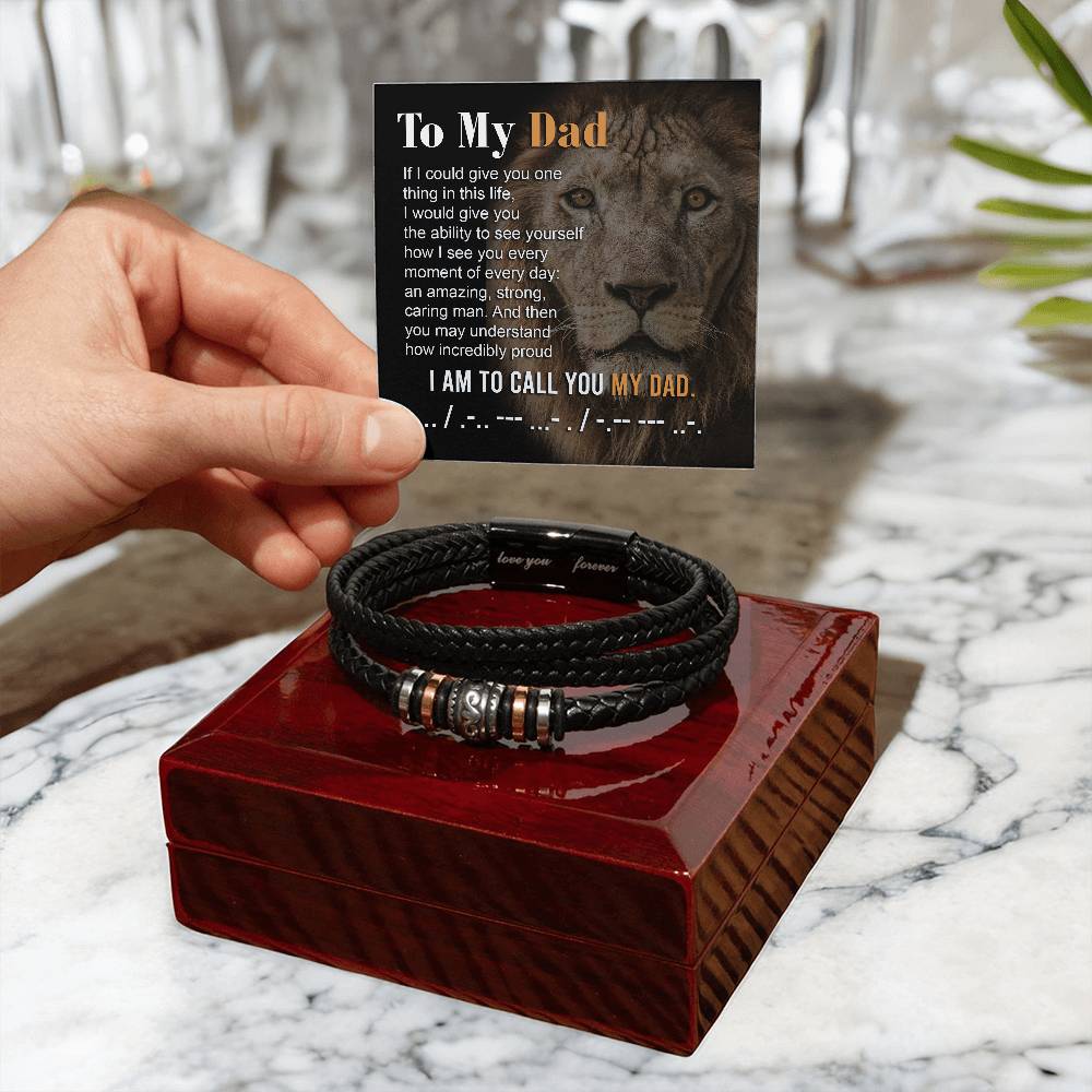 Bracelet Gift For Dad - To Call You