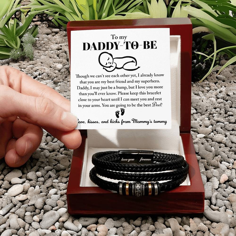 Bracelet Gift For Daddy-To-Be - In Your Arms