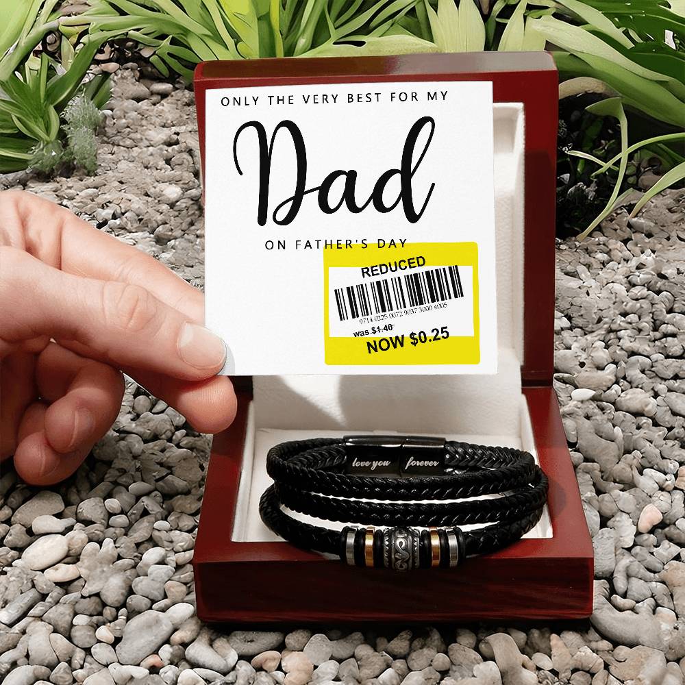 Bracelet Gift For Dad - The Very Best