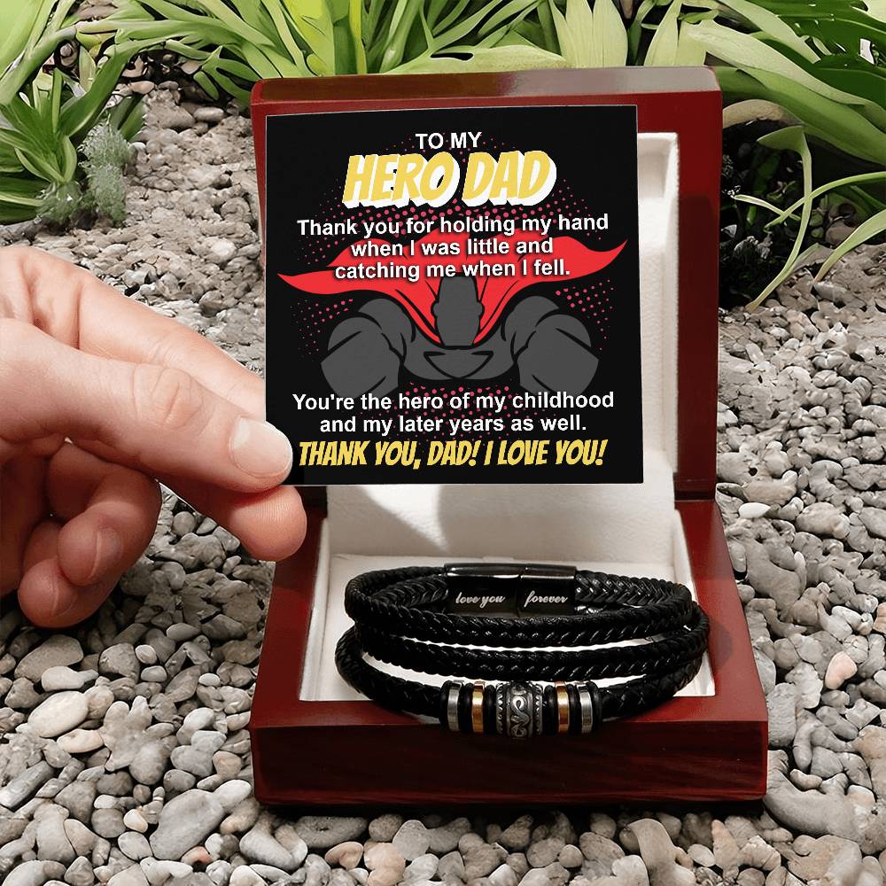Bracelet Gift For Dad - When I Fell