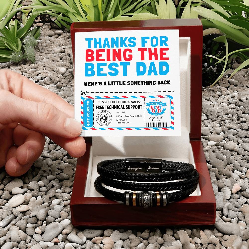Bracelet Gift For Dad - Gift Voucher