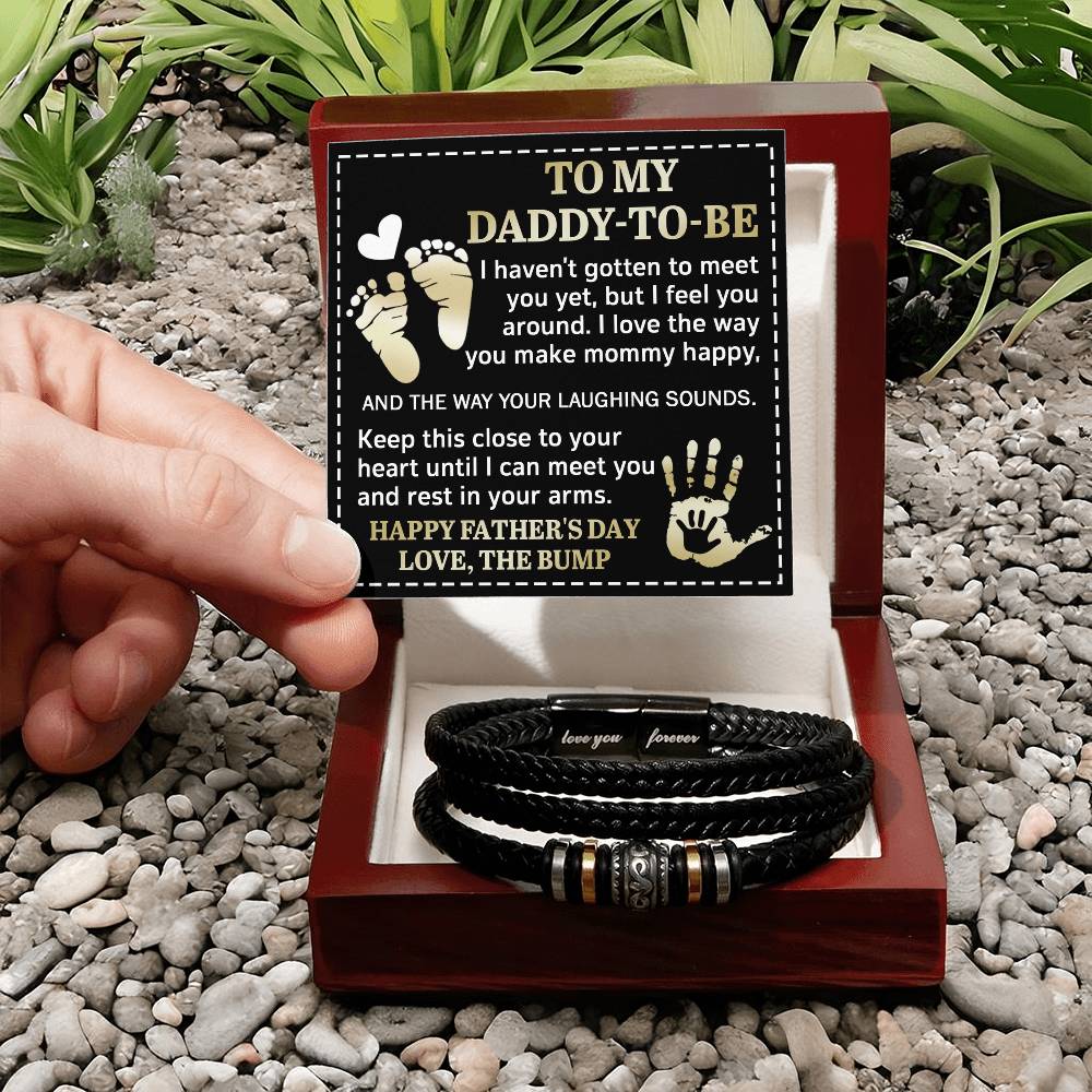 Bracelet Gift For Dad-To-Be - Feel You Around
