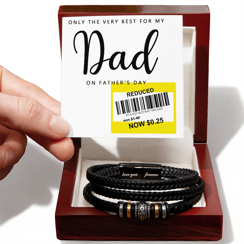 Bracelet Gift For Dad - The Very Best