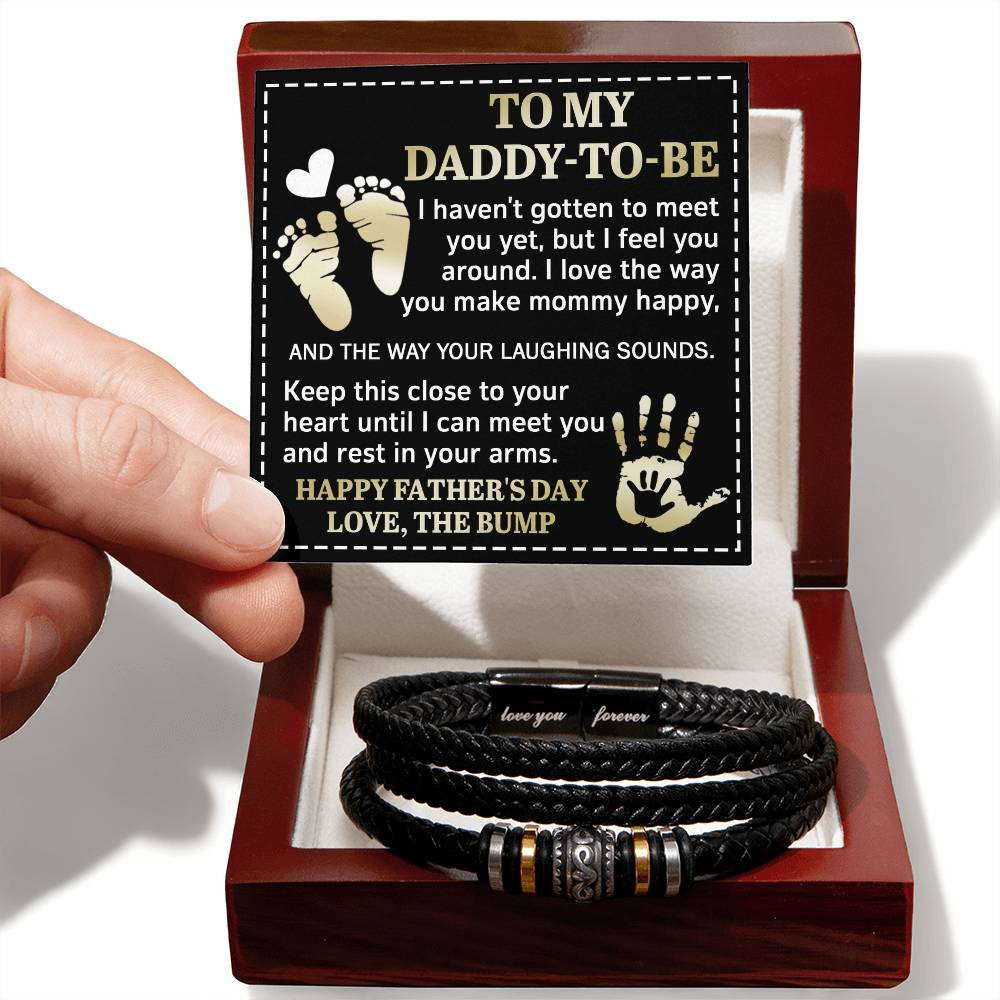 Bracelet Gift For Dad-To-Be - Feel You Around