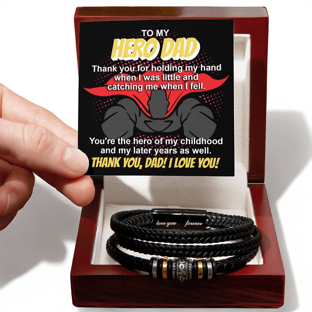 Bracelet Gift For Dad - When I Fell