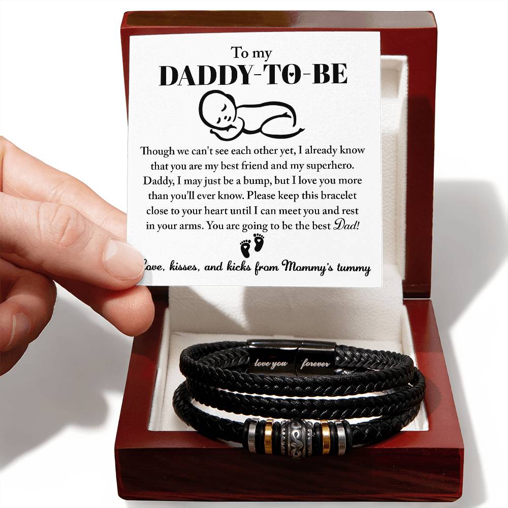 Bracelet Gift For Daddy-To-Be - In Your Arms