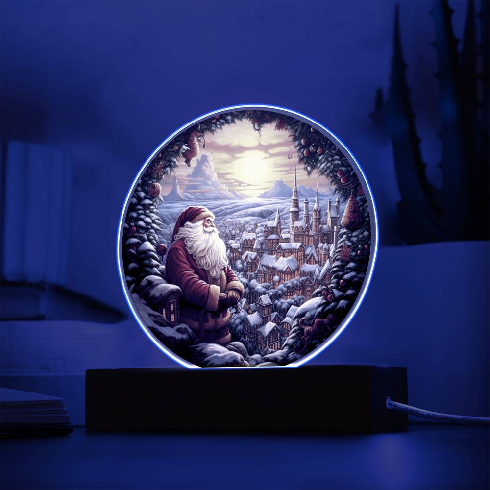 Christmas Acrylic Gift - Santa Claus Is Coming To Town