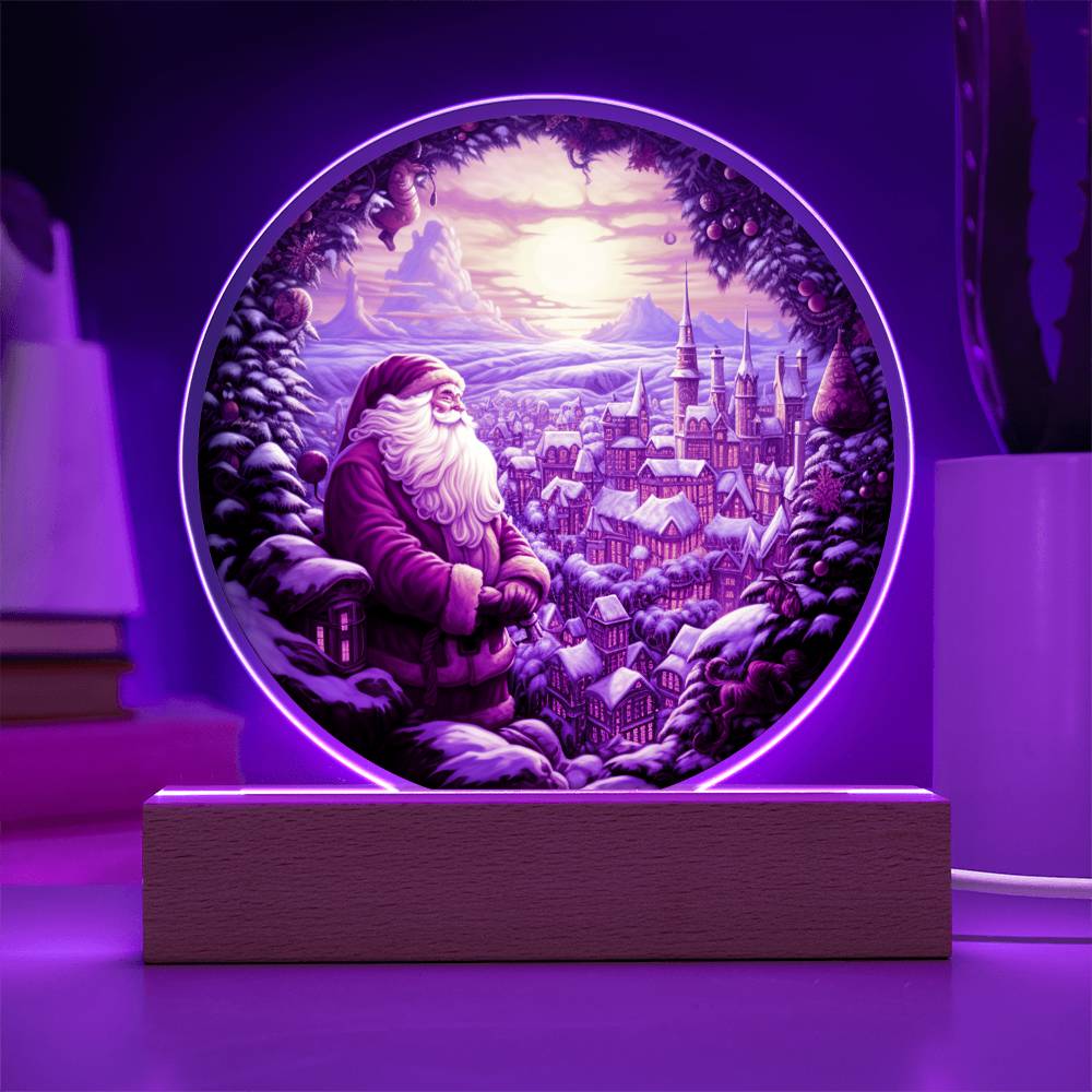 Christmas Acrylic Gift - Santa Claus Is Coming To Town
