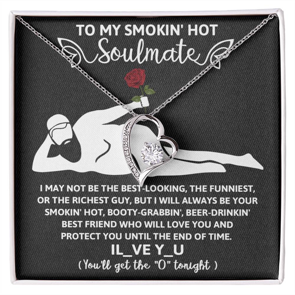 Valentine's Day Necklace Gift - Soulmate Until The End