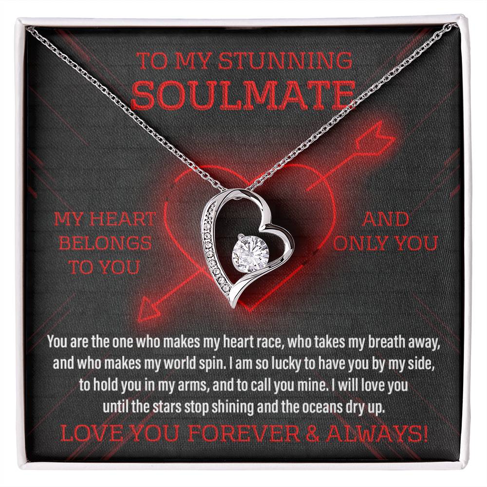 Valentine's Day Necklace Gift - Soulmate Call You Mine