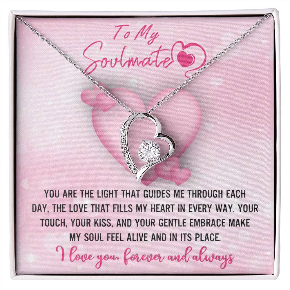 Valentine's Day Necklace Gift - Soulmate The Light