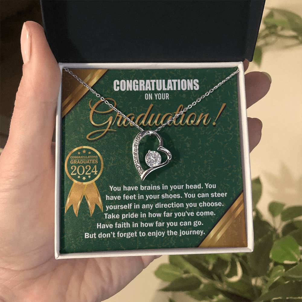Necklace Graduation Gift - In Any Directions