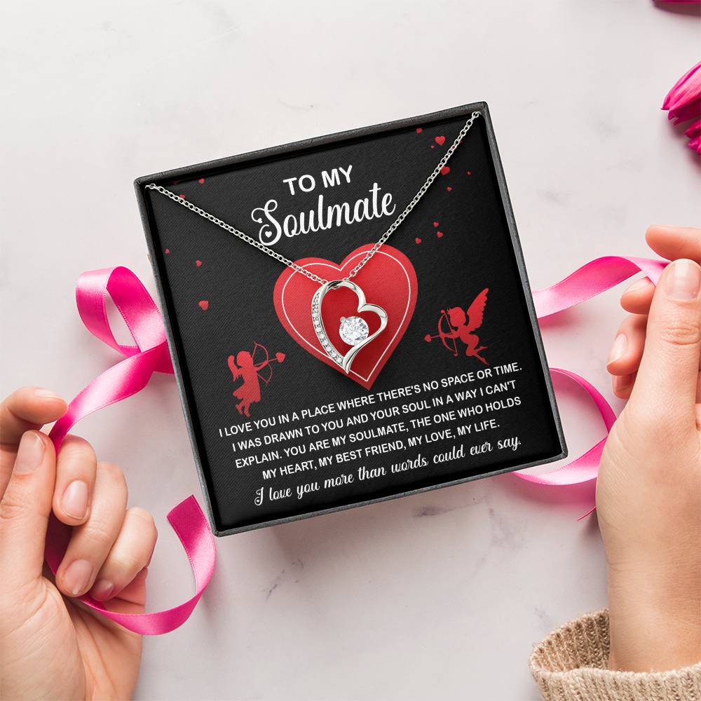 Valentine's Day Necklace Gift - Soulmate Drawn To You