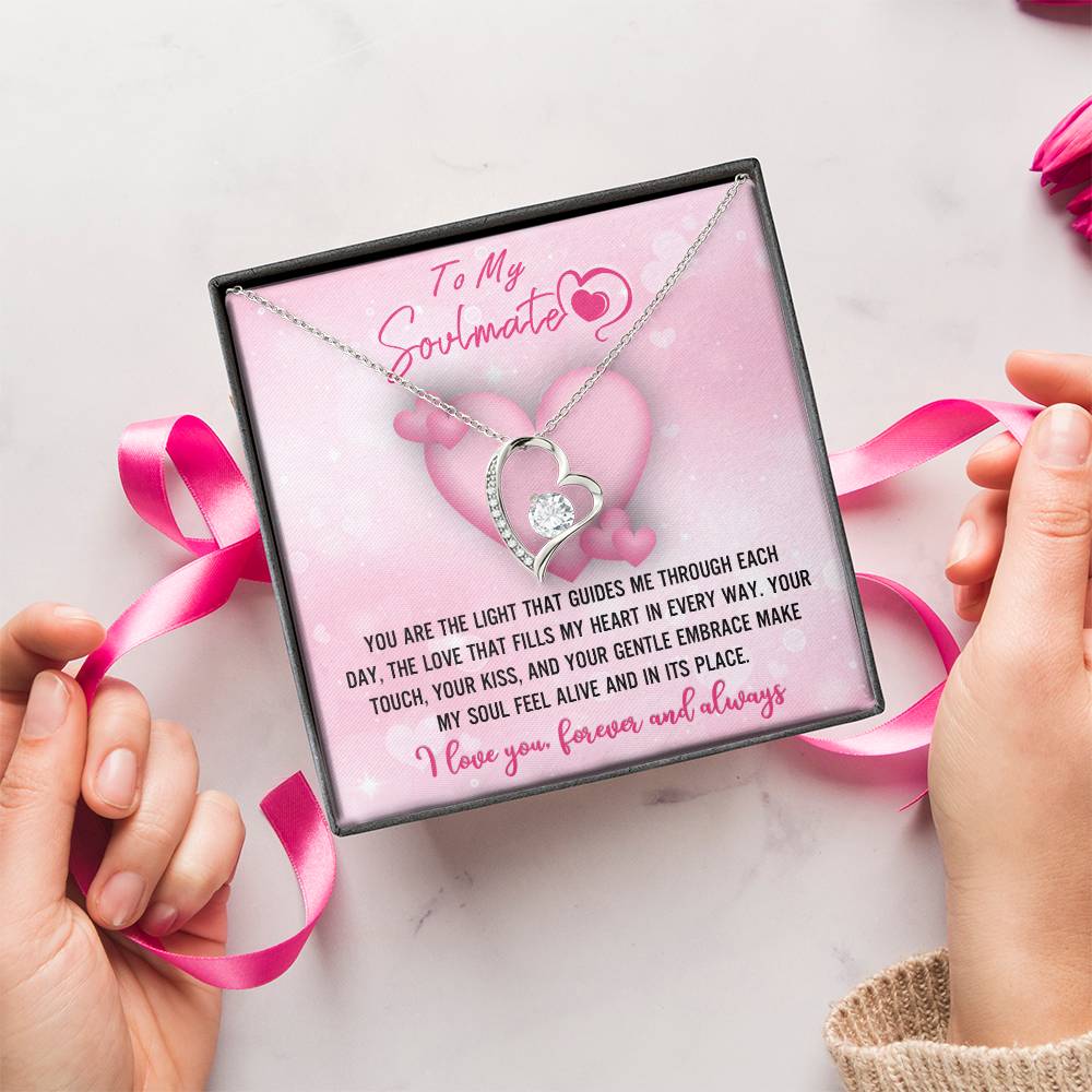 Valentine's Day Necklace Gift - Soulmate The Light