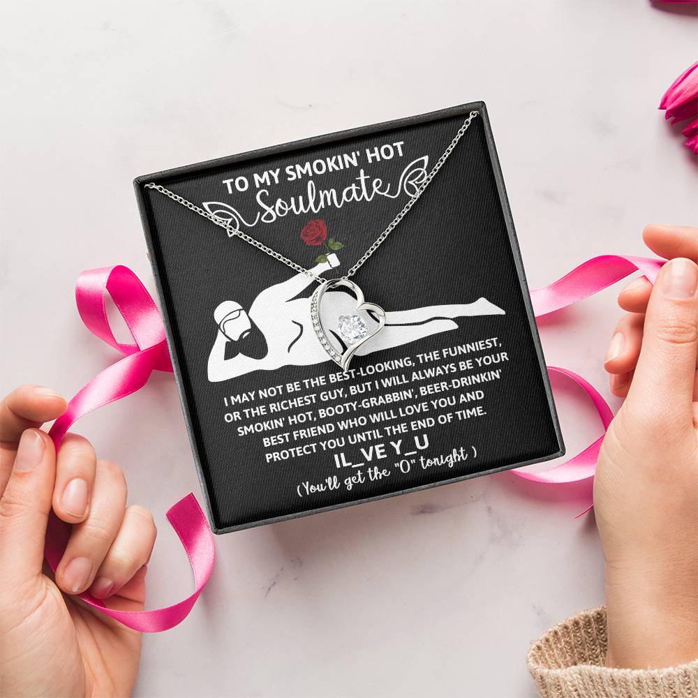 Valentine's Day Necklace Gift - Soulmate Until The End