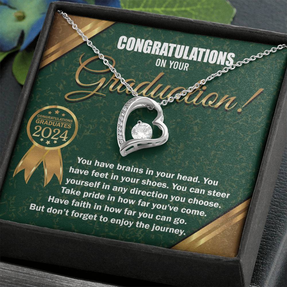 Necklace Graduation Gift - In Any Directions