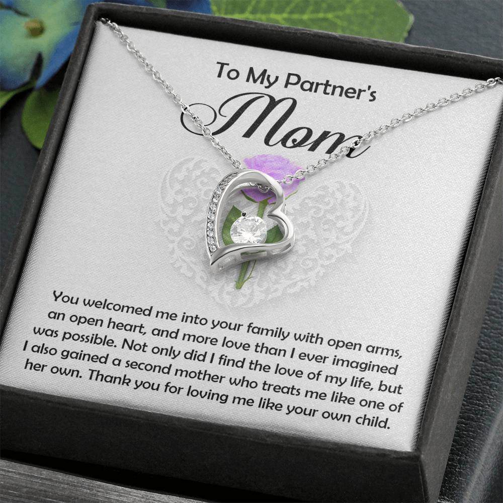 Necklace Gift For Partner's Mom - A Second Mother