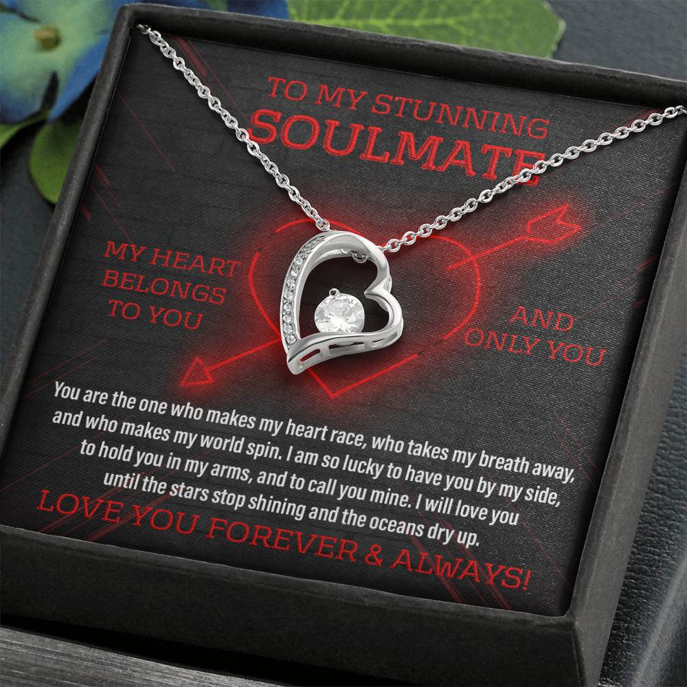 Valentine's Day Necklace Gift - Soulmate Call You Mine