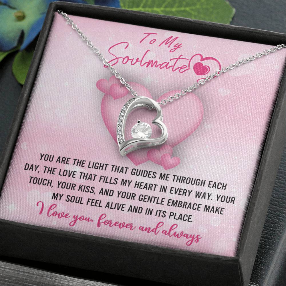 Valentine's Day Necklace Gift - Soulmate The Light