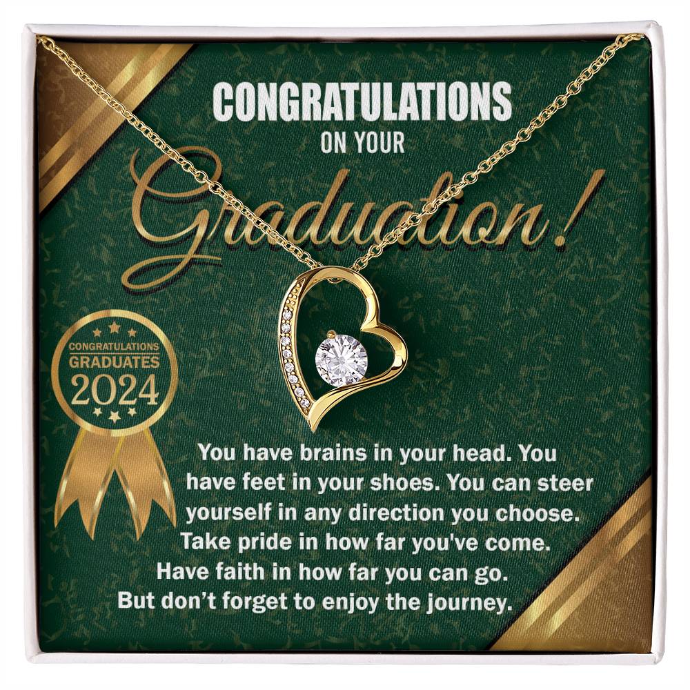 Necklace Graduation Gift - In Any Directions