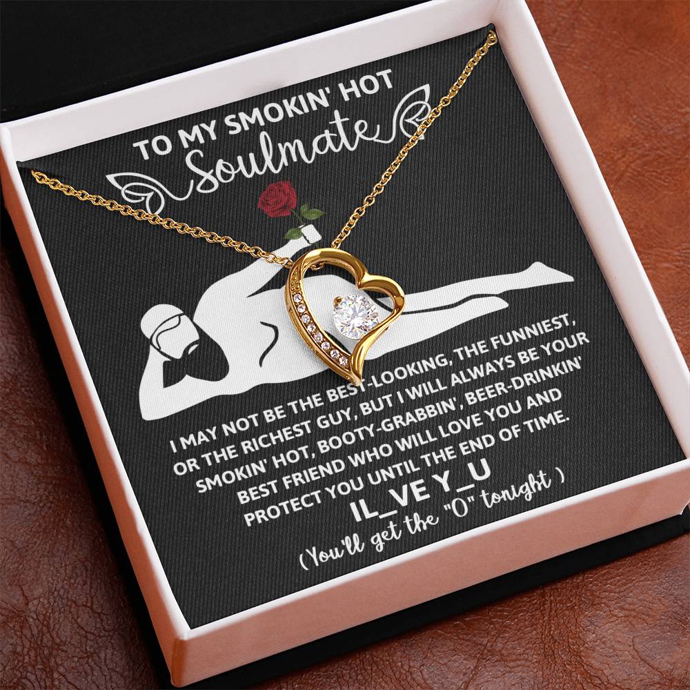 Valentine's Day Necklace Gift - Soulmate Until The End