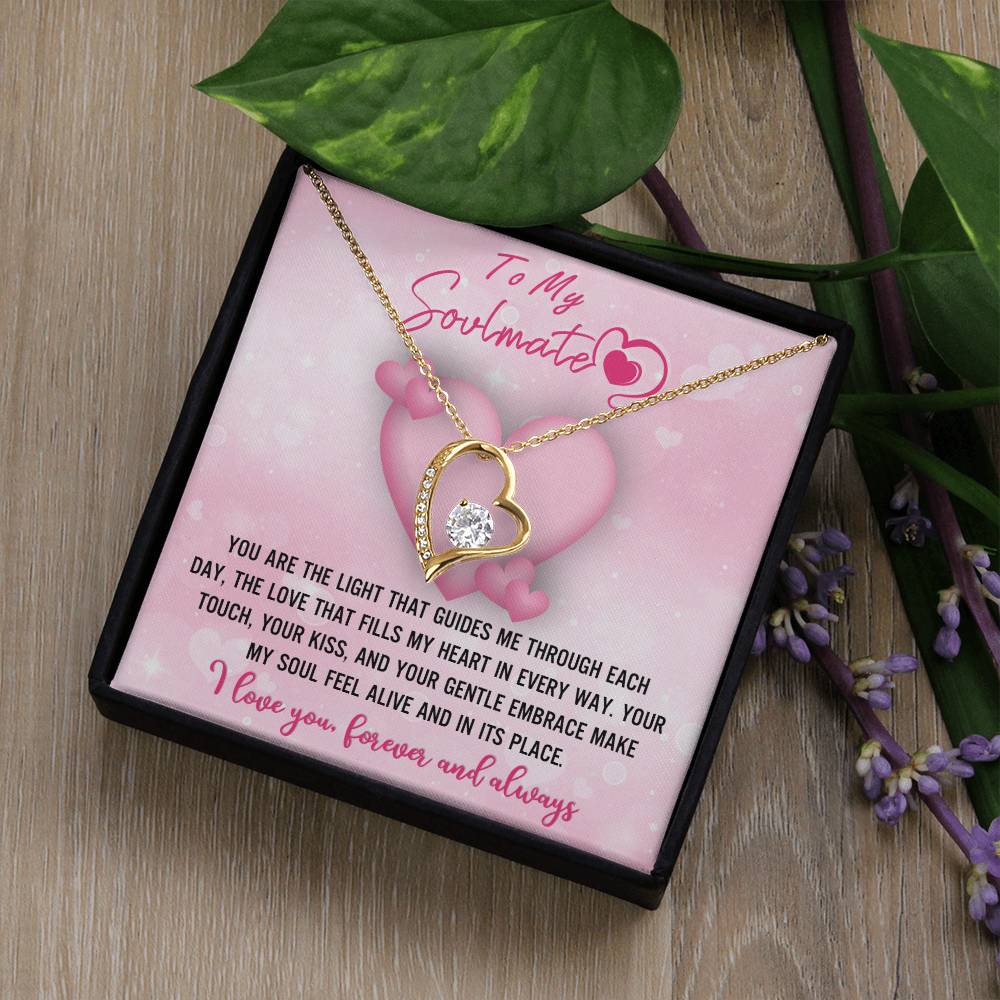 Valentine's Day Necklace Gift - Soulmate The Light